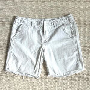G1 All Purpose Good White Raw Hem 7" Shorts